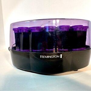 Remington KF 201 Velvet Hot Curlers Purple Grey No Clips 3 Sizes Tangle Free